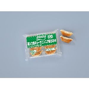 【業務用・食材】袋入り焼ギョーザニンニク抜き24(たんぱく質)(卵・乳原料不使用) 240g