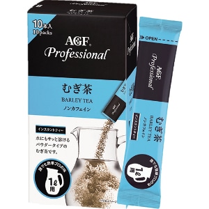 【業務用・食材】「AGF プロフェッショナル」 むぎ茶1L用 8g×10本
