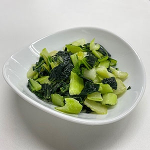 【業務用・食材】中国産ちんげん菜15mmカット 500g