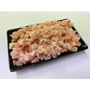 【業務用・食材】九州産華味鳥ももダイスカット10mm(IQF) 1kg