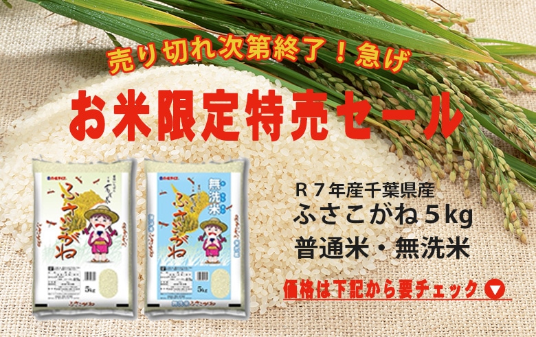 期間限定!特価販売国産米