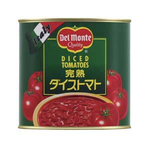 【業務用・食材】ダイストマト　２．５５ｋｇ缶
