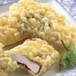 【業務用・食材】鶏の天ぷら（梅しそ）　　約３４ｇ×２５枚
