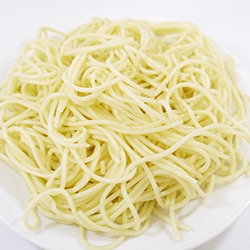 【業務用・食材】冷凍スパゲッティ　１．６ｍｍ　２５０ｇ×５個