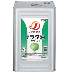 【業務用・食材】サラダ油　グリーン　缶　　１６．５ｋｇ