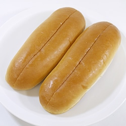 【業務用・食材】冷凍焼成ドッグパン　約４８ｇ×５本