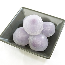 【業務用・食材】くず餅　紫芋　２５ｇ×２０個