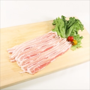 【業務用・食材】海外産豚バラ肉スライス　　５００ｇ