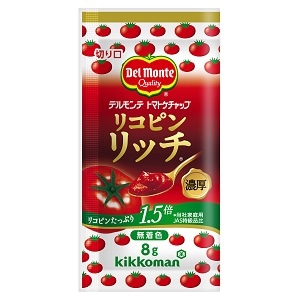 【業務用・食材】リコピンリッチトマトケチャップ　８ｇ×５０袋