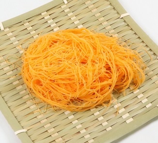 【業務用・食材】カラーカダイフ（オレンジ）　２５０ｇ