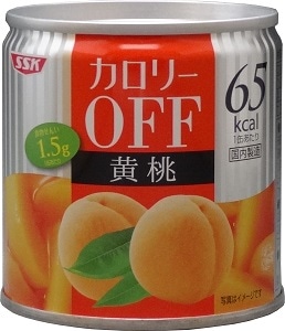 【業務用・食材】カロリーＯＦＦ　黄桃　　Ｍ２号缶