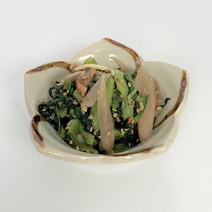 【業務用・食材】小松菜と根菜の胡麻生姜和え　８００ｇ