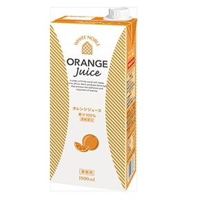 【業務用・食材】ＷＮ　オレンジジュース（果汁１００％）　１Ｌ