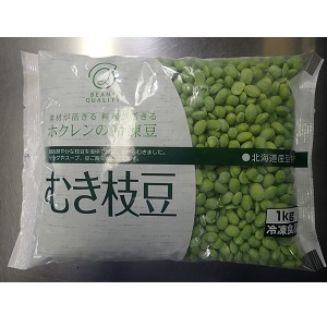 【業務用・食材】冷凍　むき枝豆　　１ｋｇ