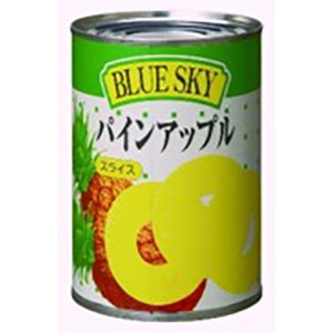 【業務用・食材】ブルースカイ　パインスライス３号缶　５６５ｇ