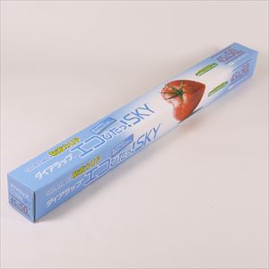 【出荷制限１日１点】ダイアラップ　エコぴたっ！ＳＫＹ４５ｃｍ×５０ｍ
