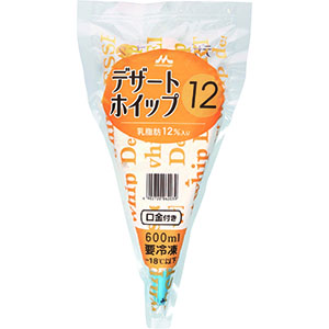 デザートホイップ　乳脂肪１２％　６００ｍｌ