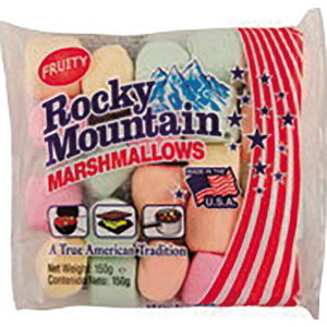 ロッキーマウンテンカラーマシュマロ　１５０ｇ