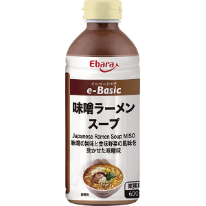 ｅ－Ｂａｓｉｃ味噌ラーメンスープ　６００ｇ