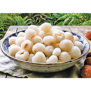 冷凍ライチ　皮なし・種ぬき　５００ｇ