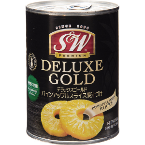 デラックスゴールド　パインアップル　果汁づけ　３号缶