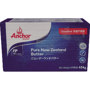 ＮＺ産食塩不使用バター　４５４ｇ