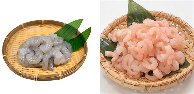 エビの解凍方法